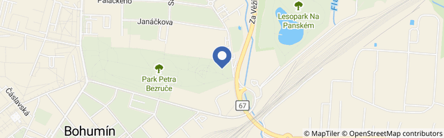 Mapa - Mauglího stezka