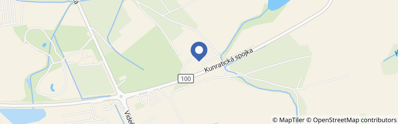 Mapa - Adventure Minigolf Kunratice