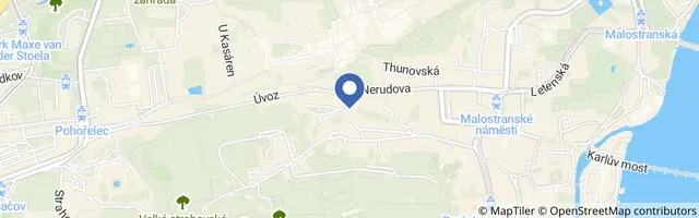 Mapa - Muzeum alchymistů a mágů staré Prahy