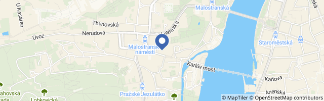 Mapa - Muzeum pražských pověstí a strašidel