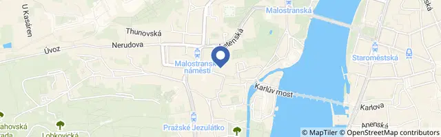 Mapa - Muzeum pražských pověstí a strašidel