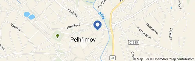 Mapa - Muzeum rekordů a kuriozit