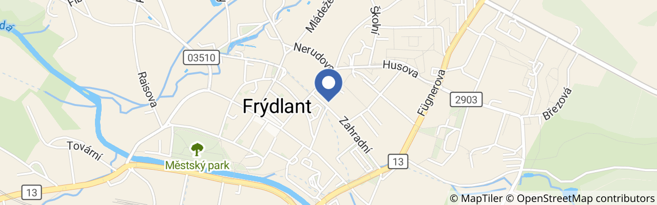 Mapa - Frýdlantský betlém