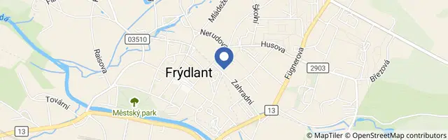 Mapa - Frýdlantský betlém