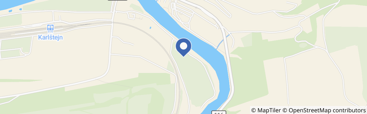 Mapa - Zoo Karlštejn