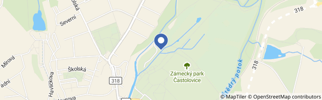 Mapa - Minizoo Častolovice