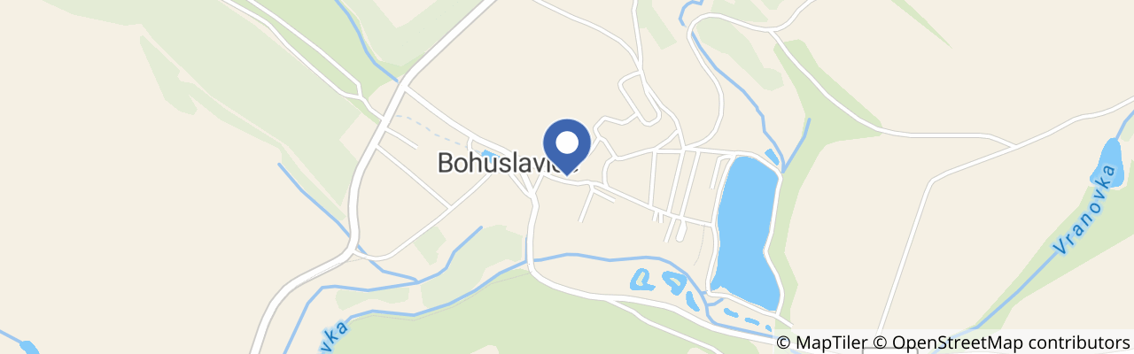 Mapa - Hospodářský dvůr Bohuslavice