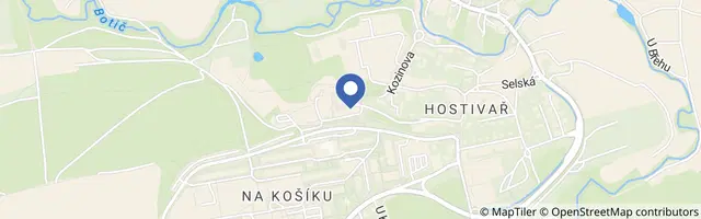 Mapa - Toulcův dvůr