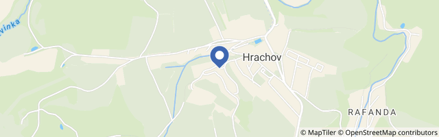 Mapa - Záchranná stanice pro živočichy Hrachov