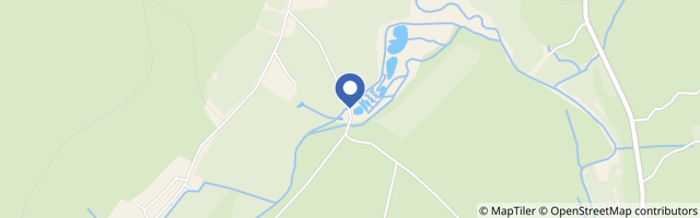 Mapa - Rybí líheň u Borových Lad