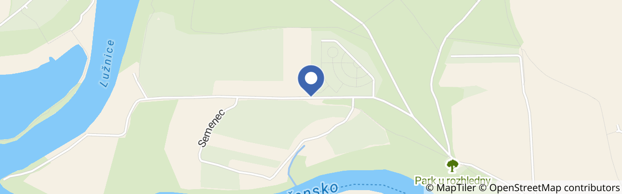 Mapa - Přírodovědné muzeum Semenec