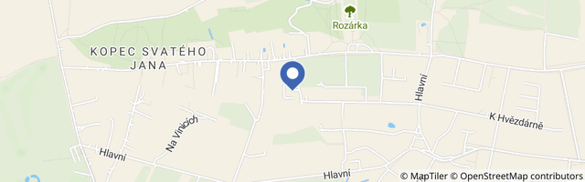 Mapa - Planetarium Hradec Králové