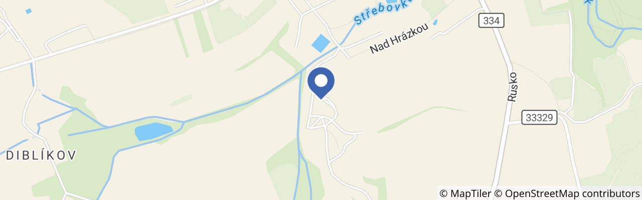 Mapa - Skanzen Kouřim