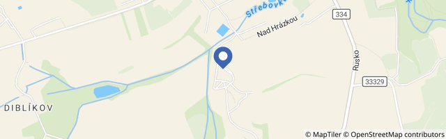 Mapa - Skanzen Kouřim