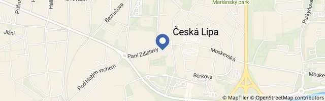 Mapa - Vlastivědné muzeum Česká Lipa