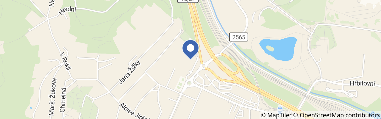 Mapa - Oblastní muzeum v Mostě