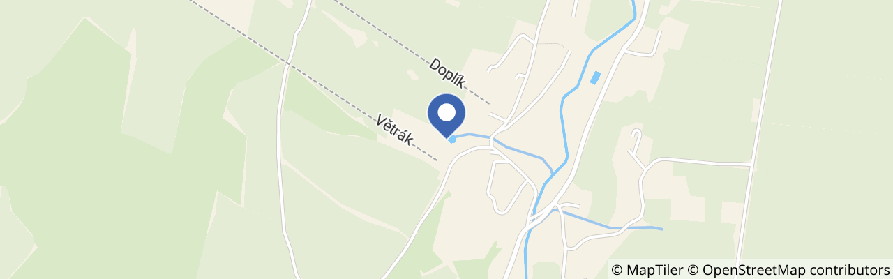 Mapa - Ski areál Dolní Morava