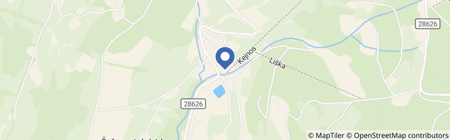 Mapa - Ski areál Benecko