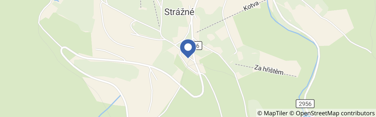 Mapa - Ski areál Strážné