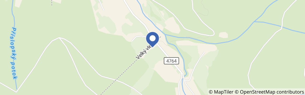 Mapa - Ski areál Řeka