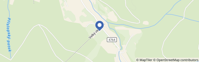 Mapa - Ski areál Řeka