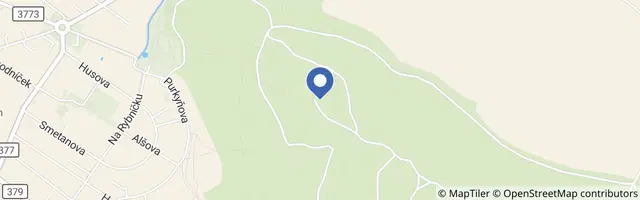 Mapa - Rozhledna Tišnov