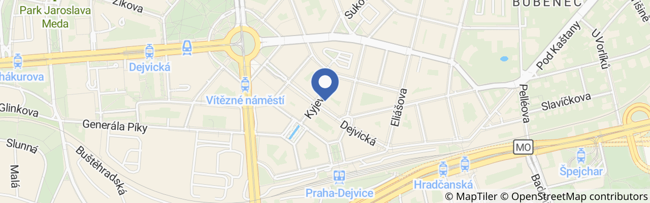 Mapa - Divadlo Spejbla a Hurvínka