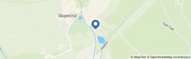 Mapa - Bobová dráha Lipno nad Vltavou
