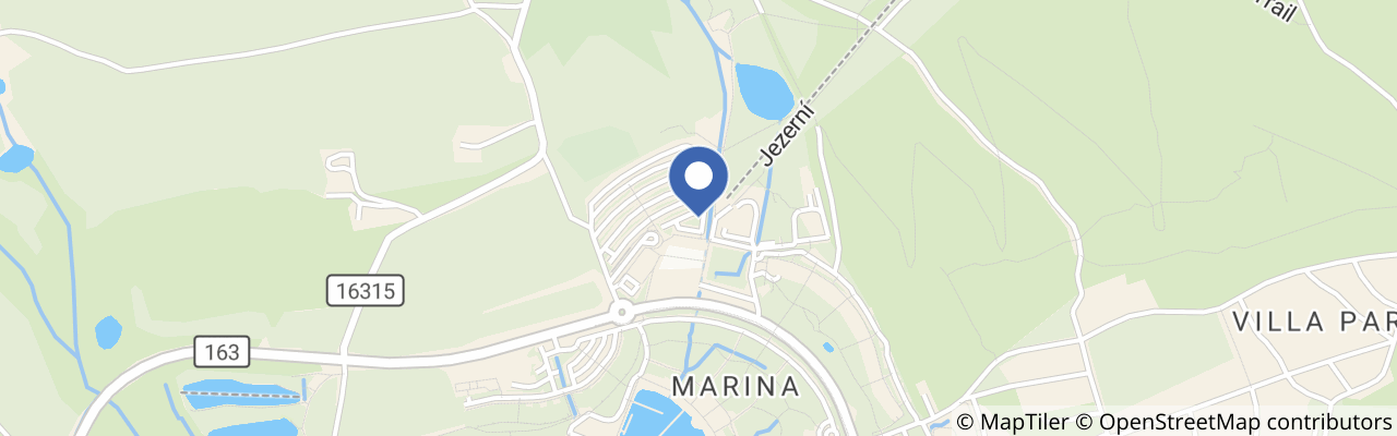 Mapa - Lanová dráha Lipno