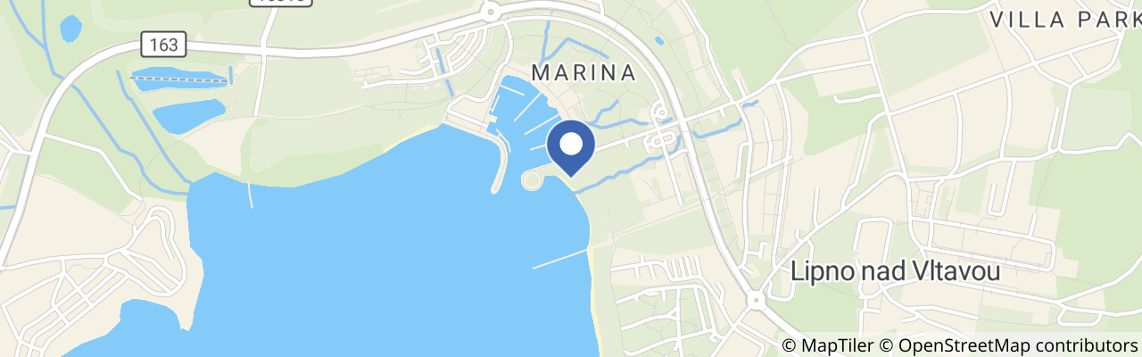 Mapa - Lipenská pláž