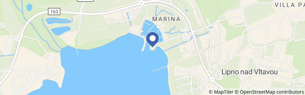 Mapa - Obrryba na Lipně