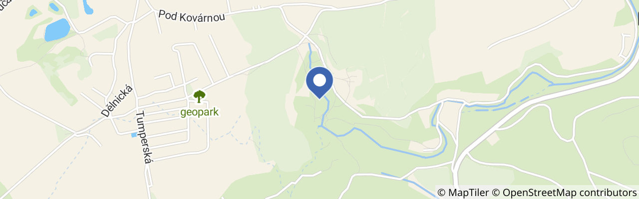 Mapa - Rudické propadání