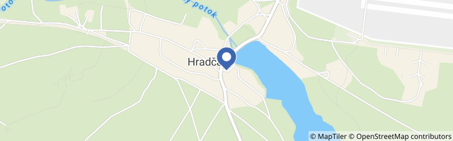 Mapa - Hradčanské stěny