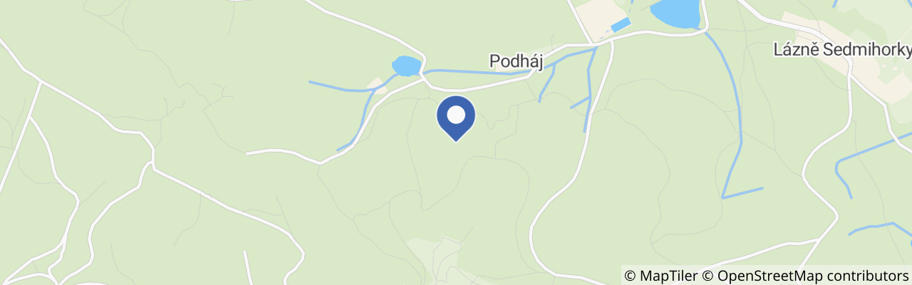 Mapa - Hruboskalské skalní město