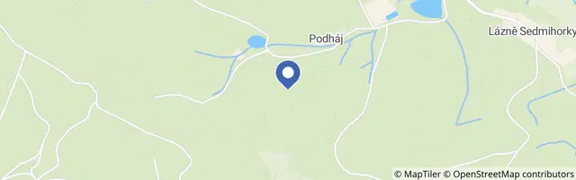 Mapa - Hruboskalské skalní město