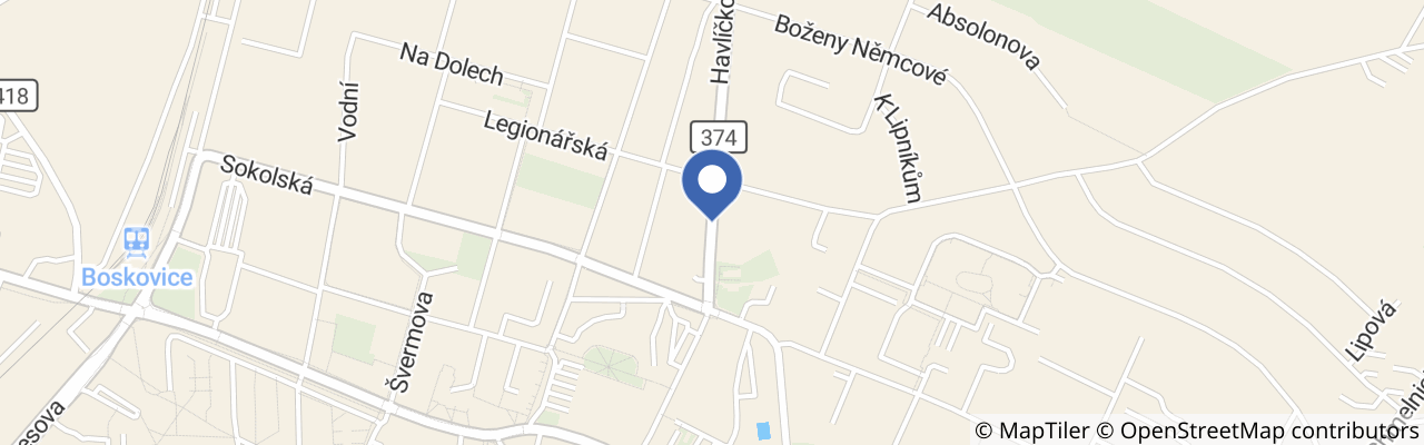 Mapa - Arboretum  a zookoutek Šmelcovna