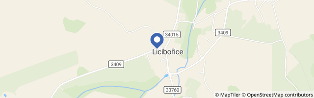 Mapa - Babiččin dvoreček v Doublebech nad Orlicí