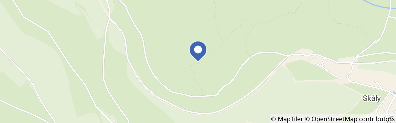 Mapa - Rozhledna Čáp