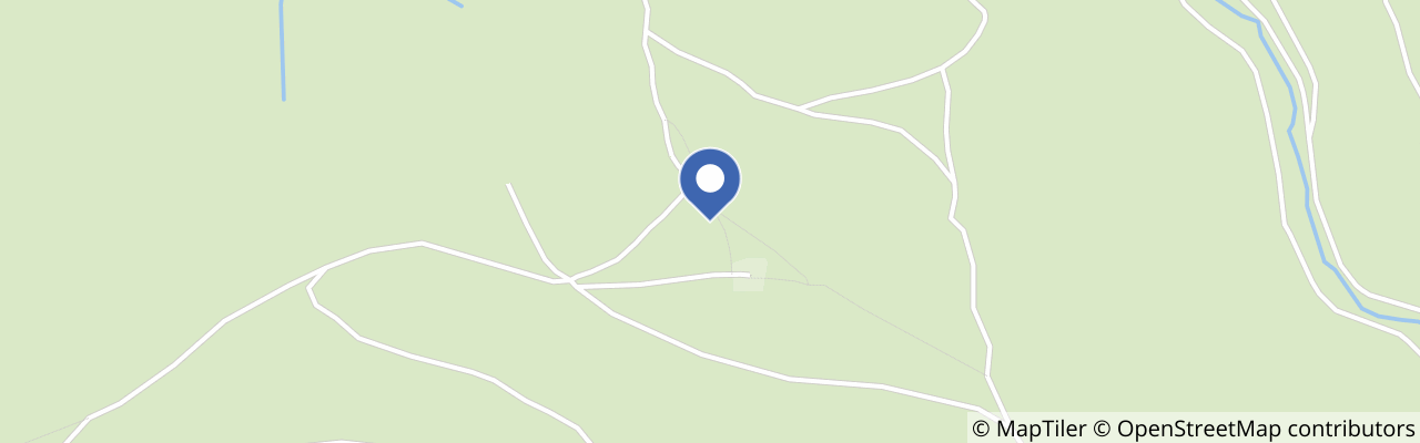 Mapa - Rozhledna na vrchu Miloňová