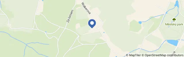 Mapa - Chalupa Kamenná Horka