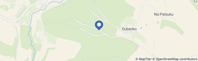 Mapa - Rozhledna Dubecko