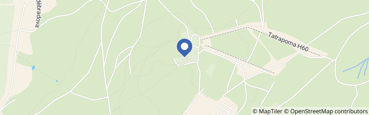 Mapa - Rozhledna Háj u Aše