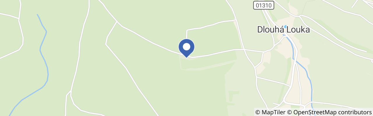 Mapa - Rozhledna Vlčí hora