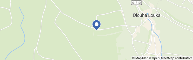 Mapa - Rozhledna Vlčí hora