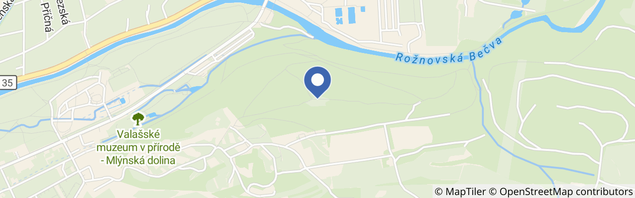 Mapa - Jurkovičova rozhledna