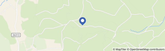 Mapa - Vyhlídky Ponorka a Žába u České Kamenice