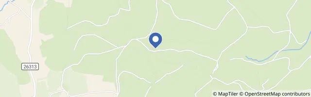 Mapa - Vyhlídky Ponorka a Žába u České Kamenice
