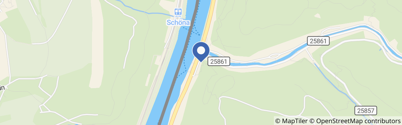 Mapa - Labská vyhlídka v Hřensku