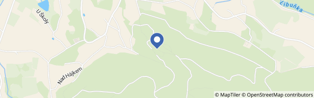 Mapa - Skalní vyhlídka Hlavatice