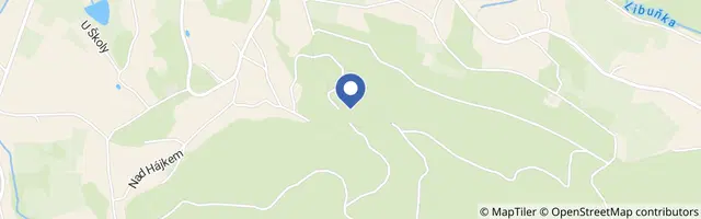 Mapa - Skalní vyhlídka Hlavatice